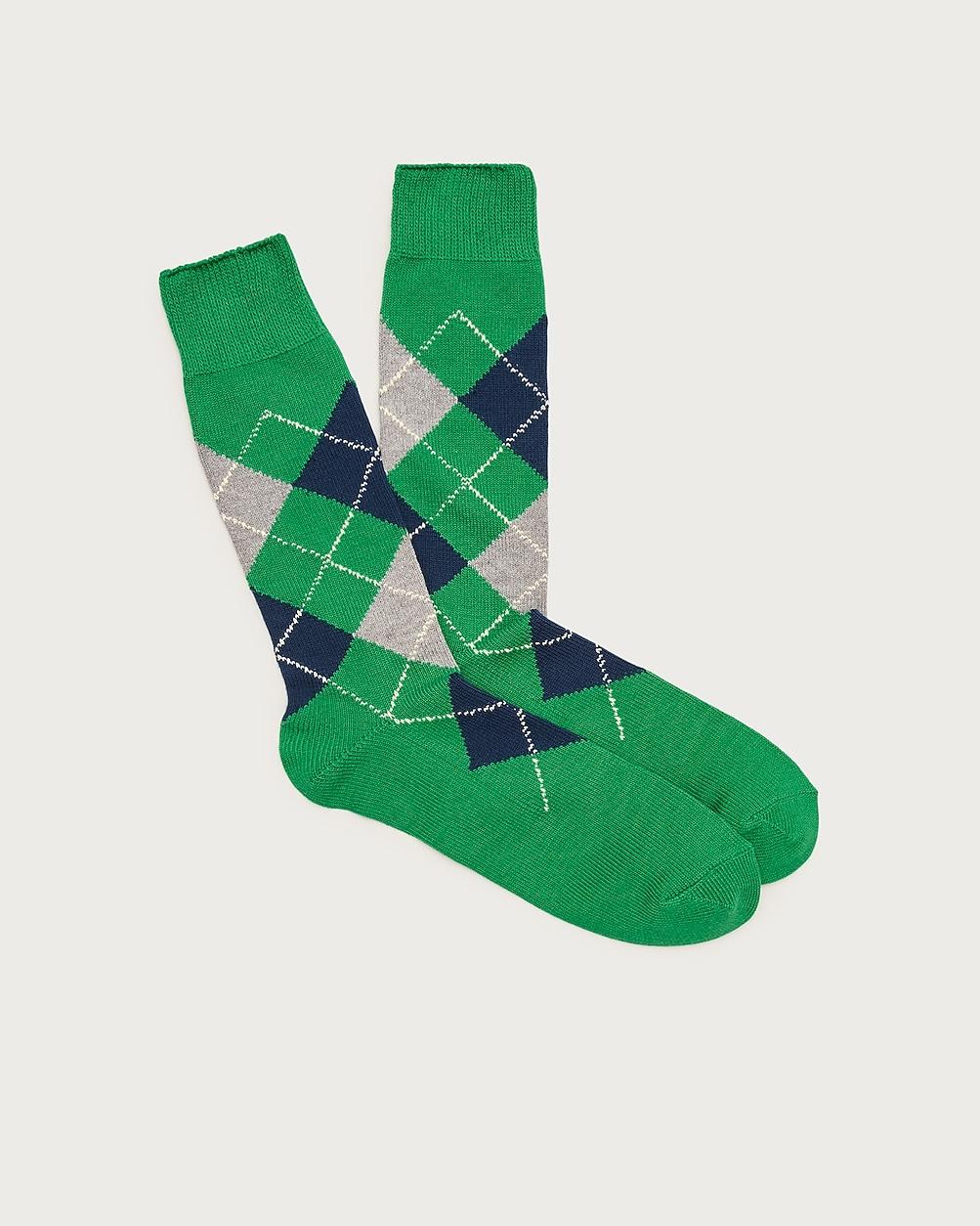 Argyle socks by J.CREW