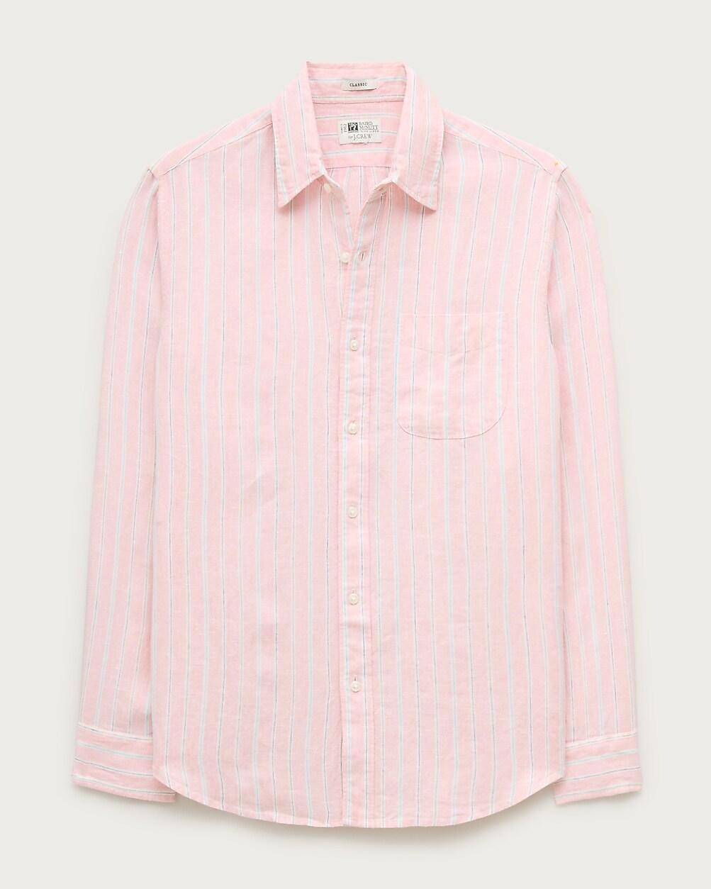 Baird McNutt Irish linen point-collar shirt by J.CREW