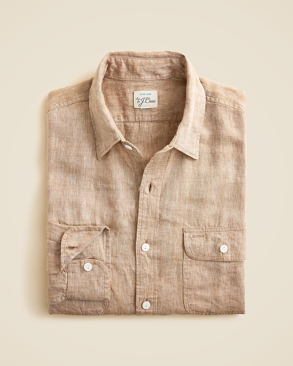 Baird McNutt Irish linen two-pocket workshirt by J.CREW Baird McNutt Irish linen two-pocket workshirt by J.CREW