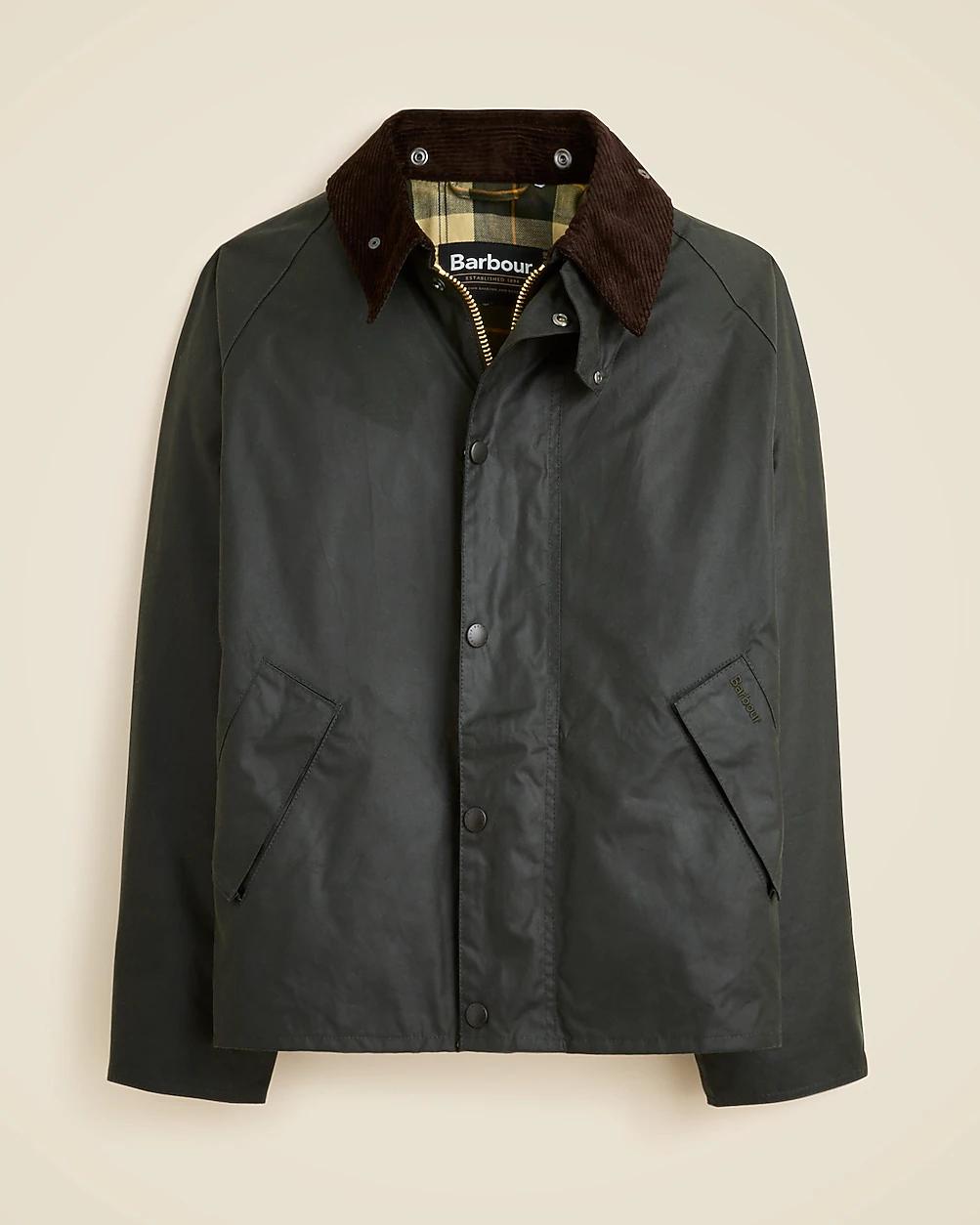 BarbourÂ® Transport wax jacket by J.CREW