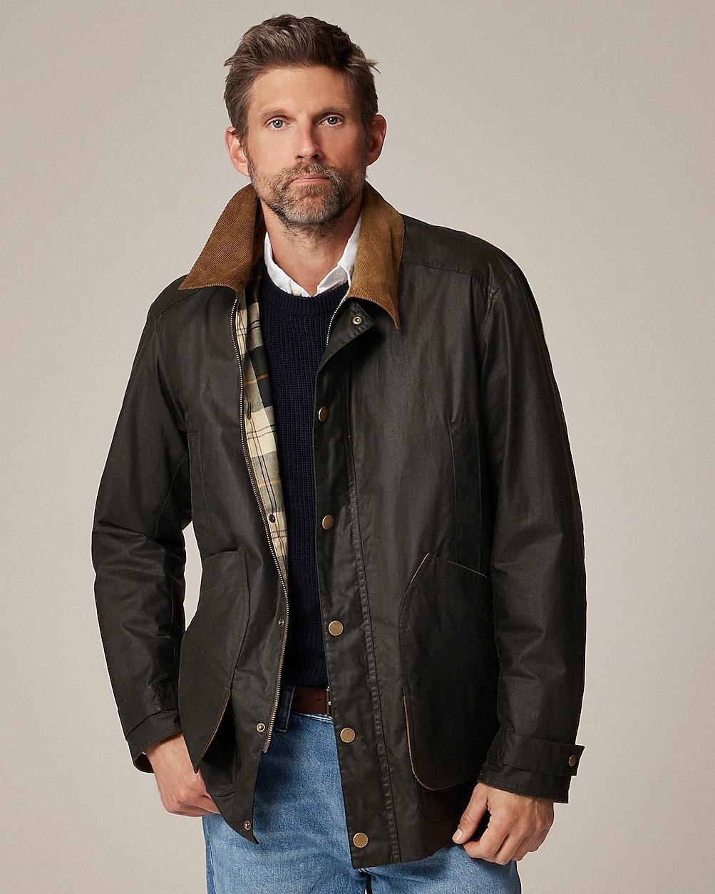 Barbour® X J.Crew Barn Jacket™ in waxed cotton by J.CREW