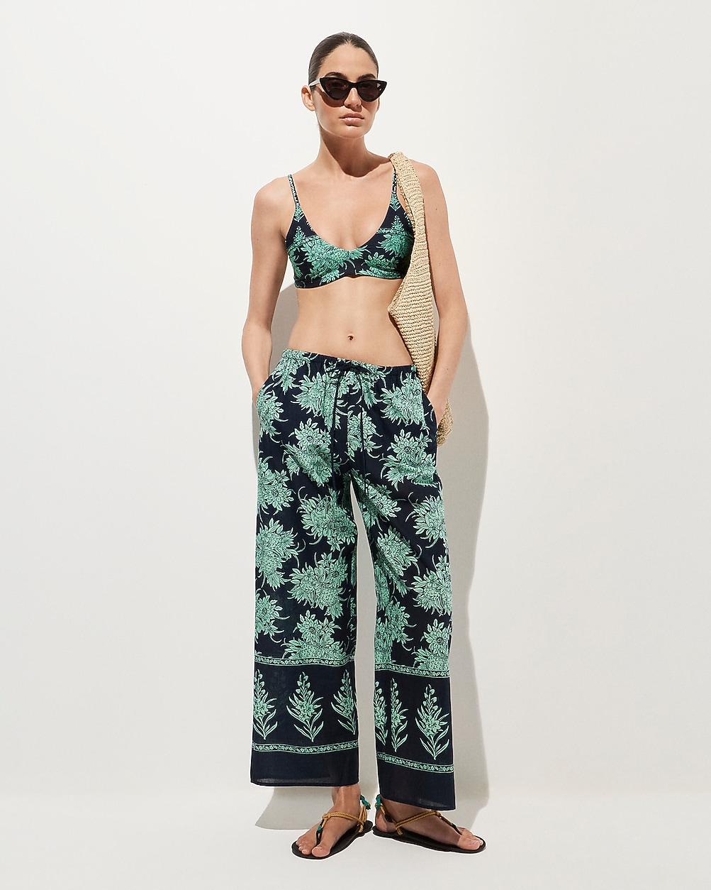 Beach pant in pineapple print by J.CREW