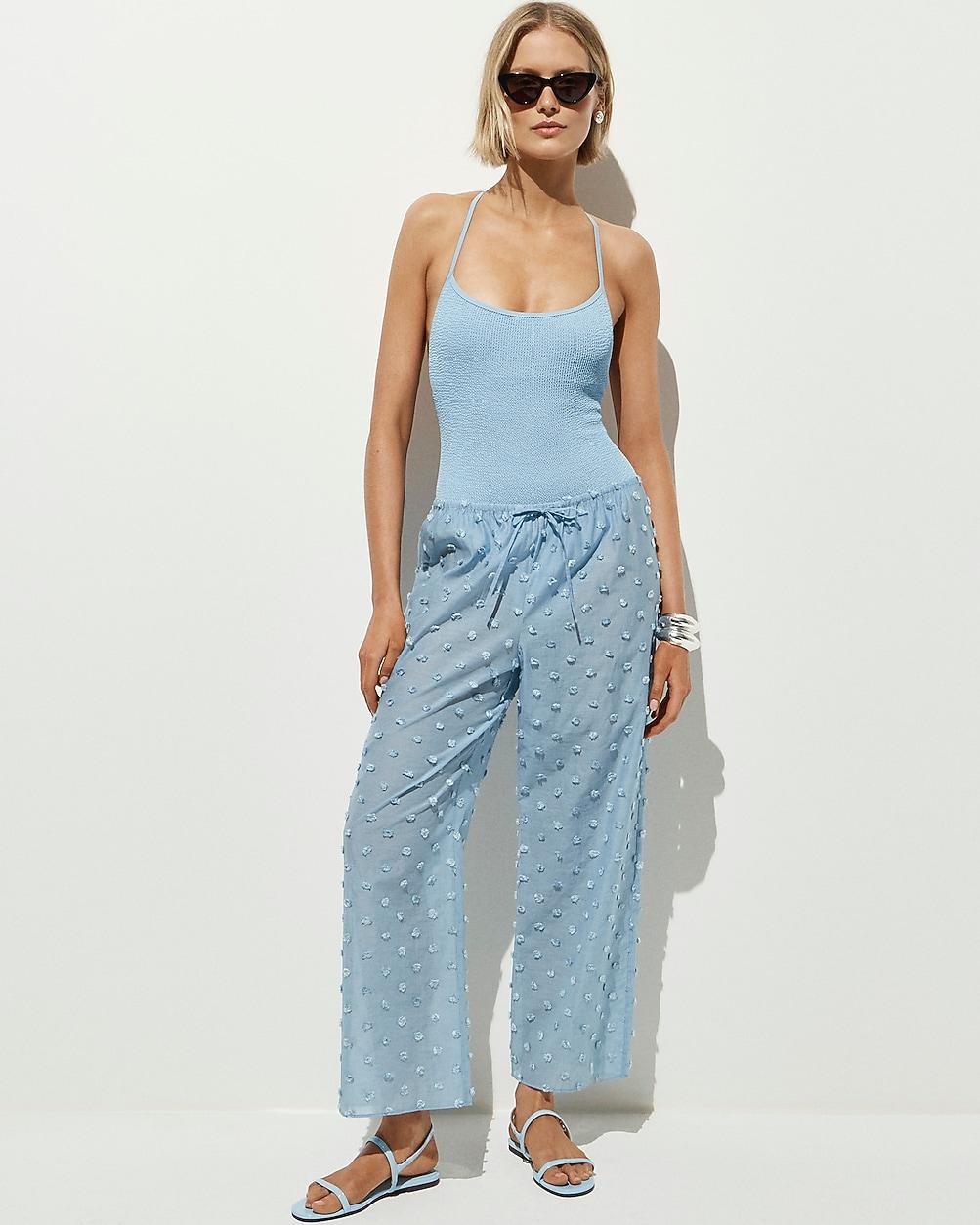 Beach pant with pom-poms by J.CREW