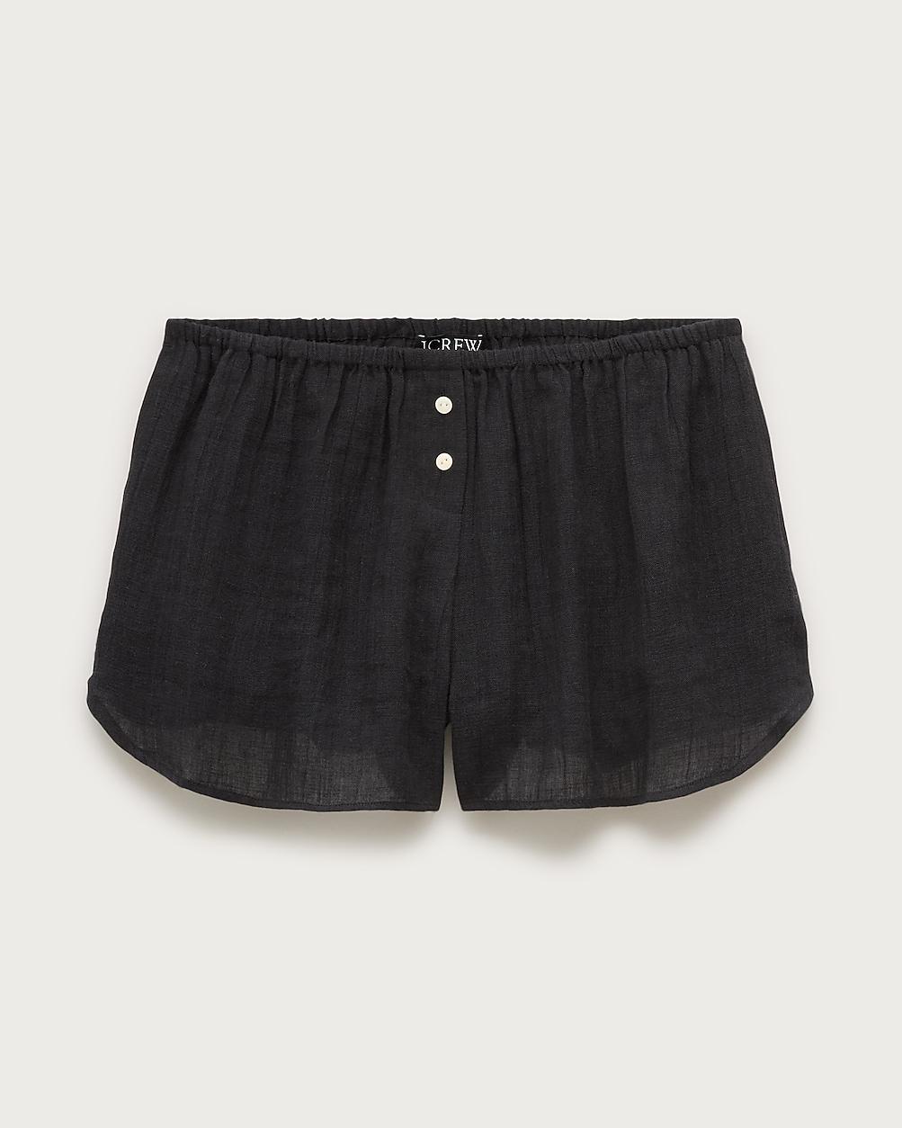 Beach short in Hampton linen-blend by J.CREW