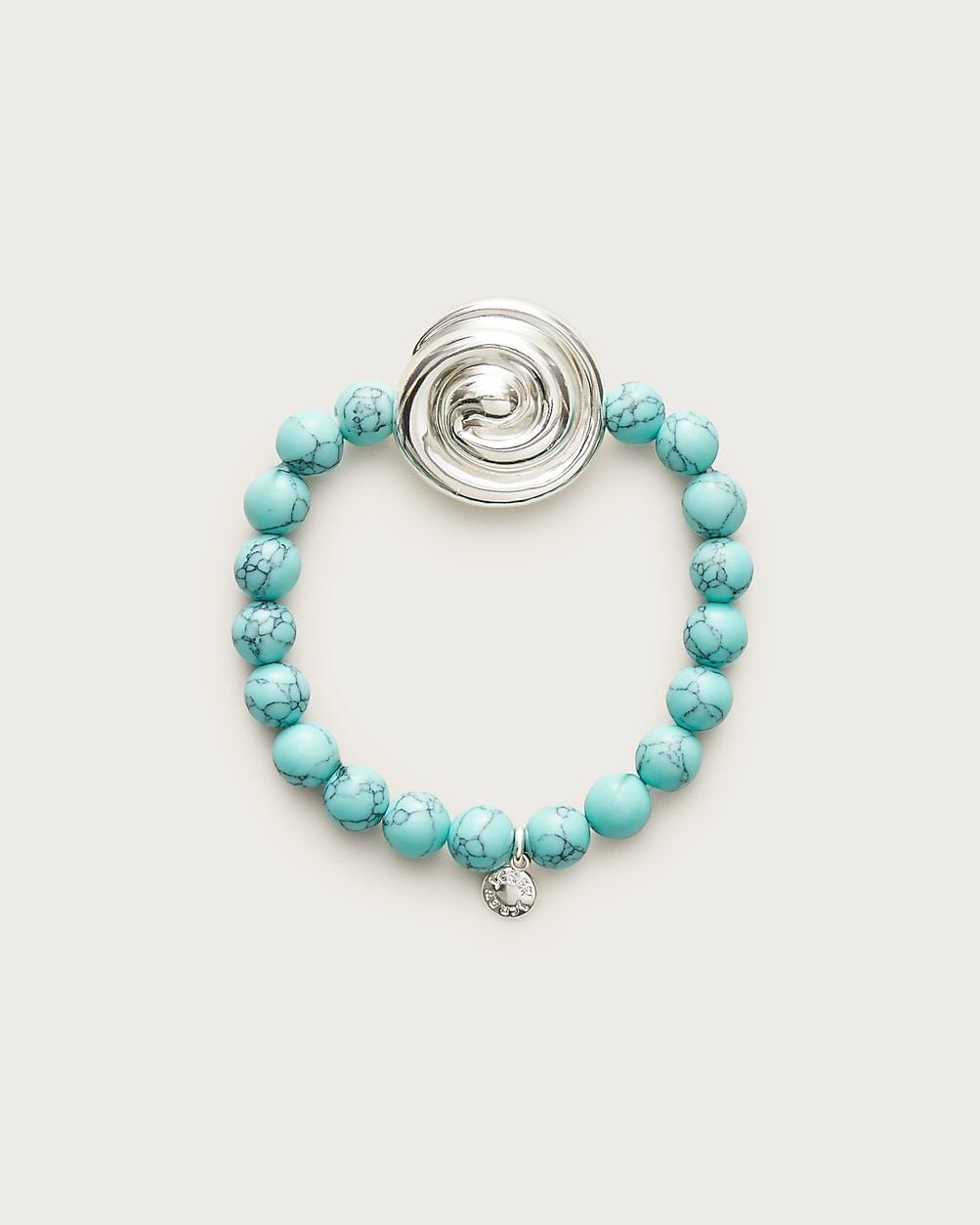 Beaded swirl bracelet by J.CREW