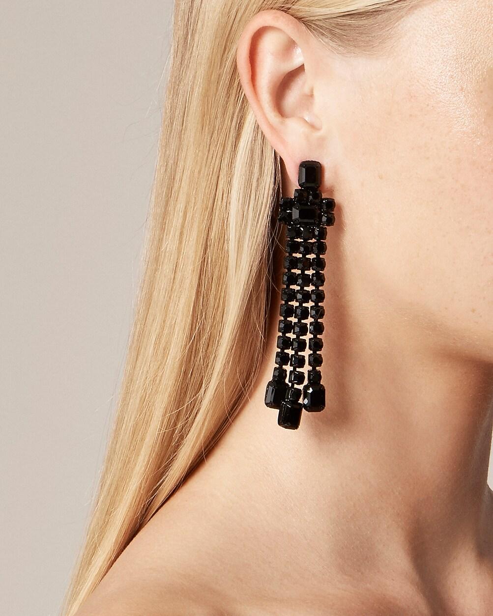 Beaded tassel earrings by J.CREW