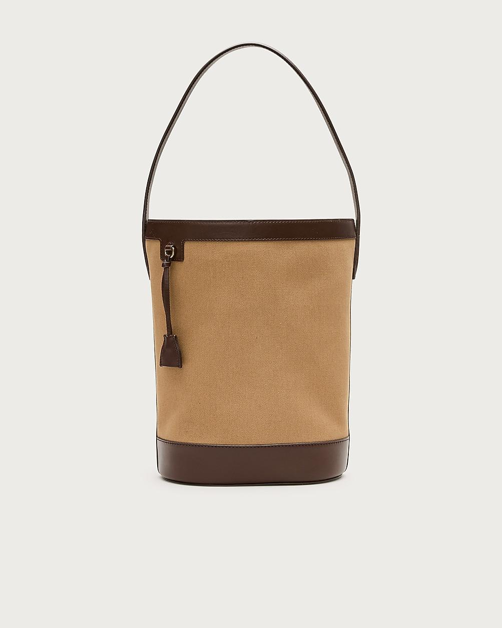Berkeley utility bucket bag in canvas by J.CREW