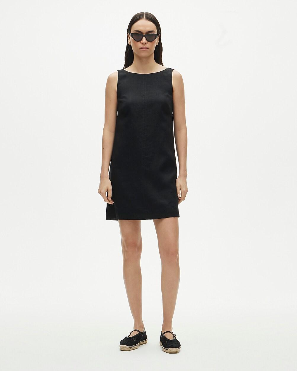 Billie dress in linen by J.CREW