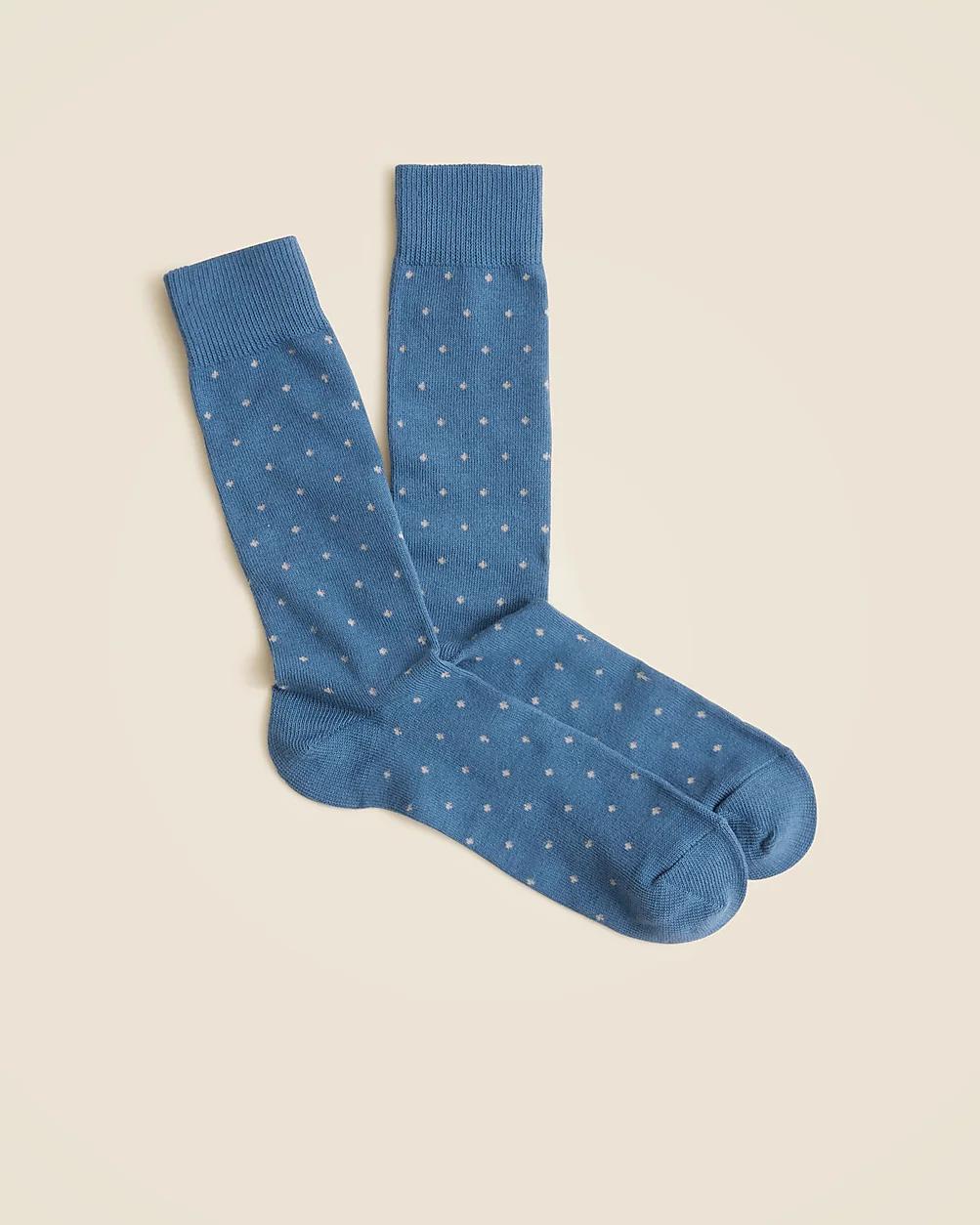 Bird's eye&ndash;print socks by J.CREW