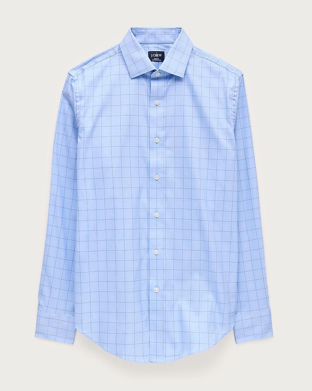 Bowery performance stretch shirts with spread collar by J.CREW