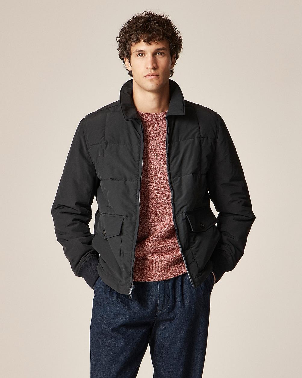 Box-quilt insulated jacket with PrimaLoft® by J.CREW