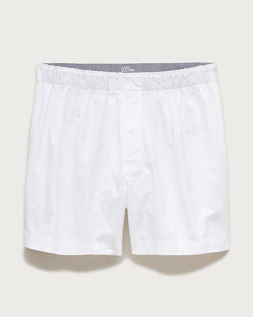 Boxer short in Broken-in organic cotton oxford by J.CREW