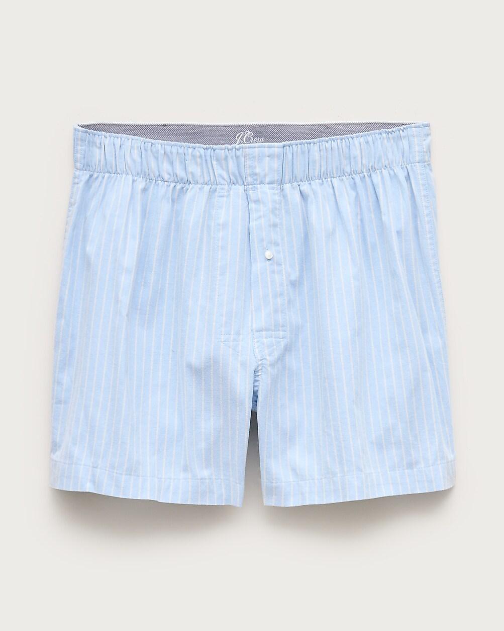 Boxer short in Broken-in organic cotton oxford by J.CREW