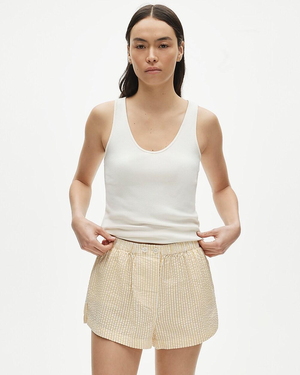 Boxer short in seersucker by J.CREW