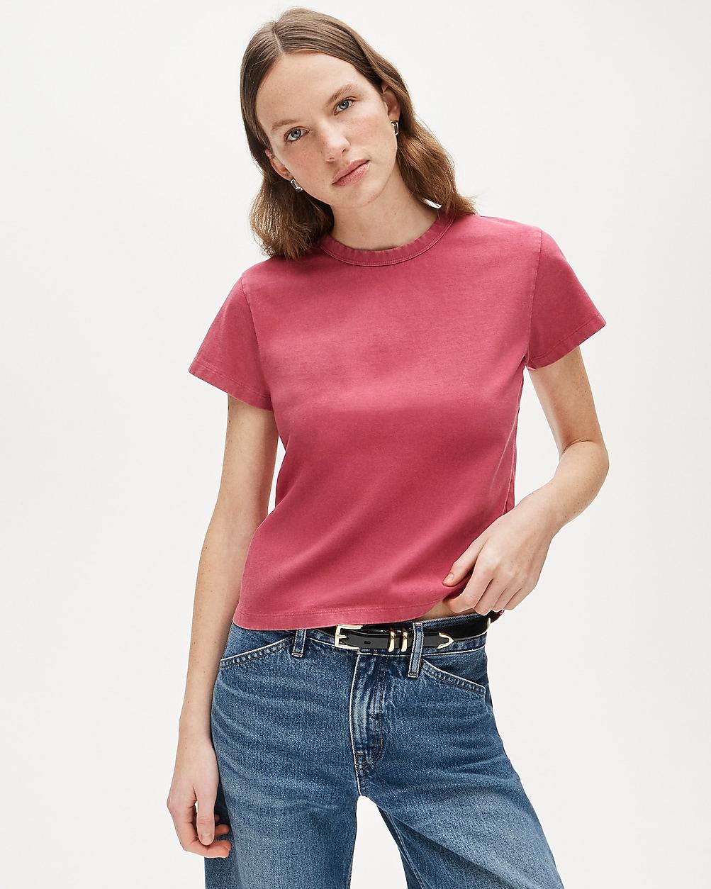 Boyfriend jersey classic-fit T-shirt by J.CREW