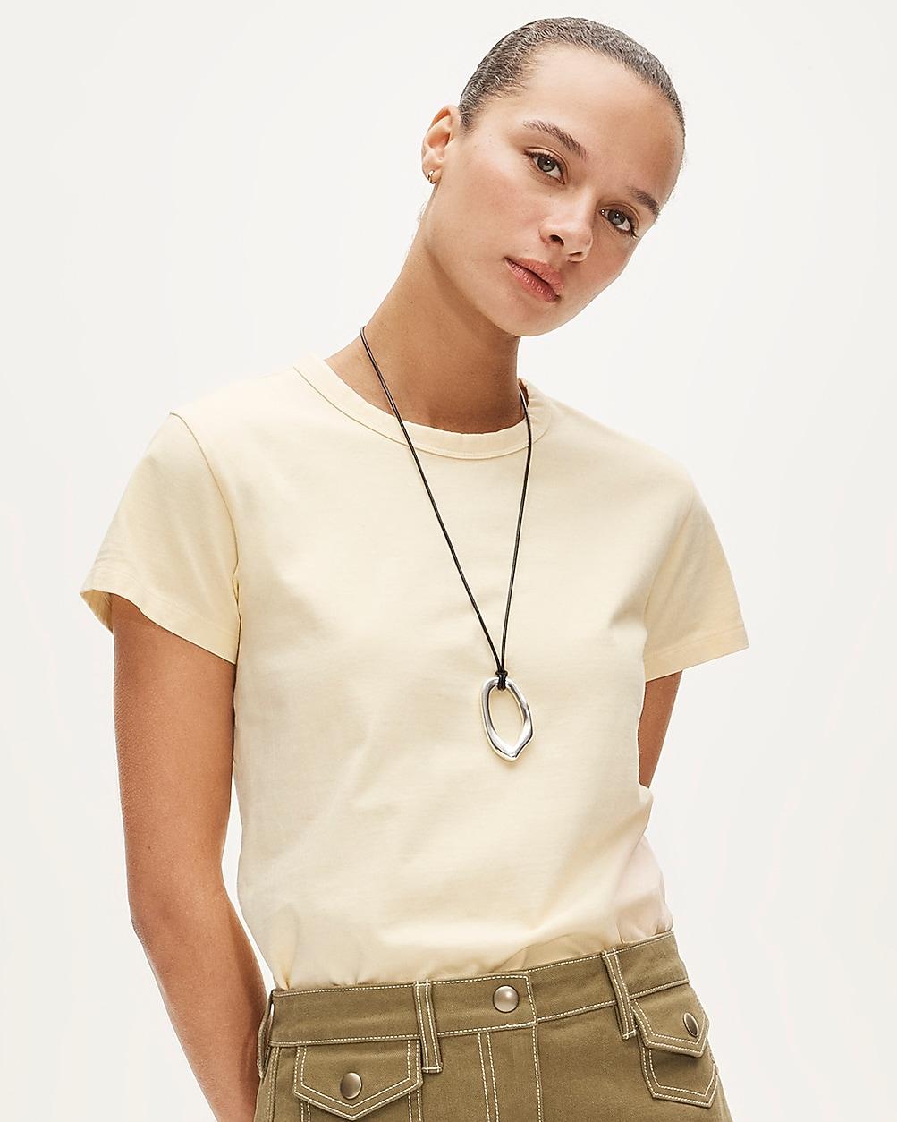 Boyfriend jersey classic-fit T-shirt by J.CREW