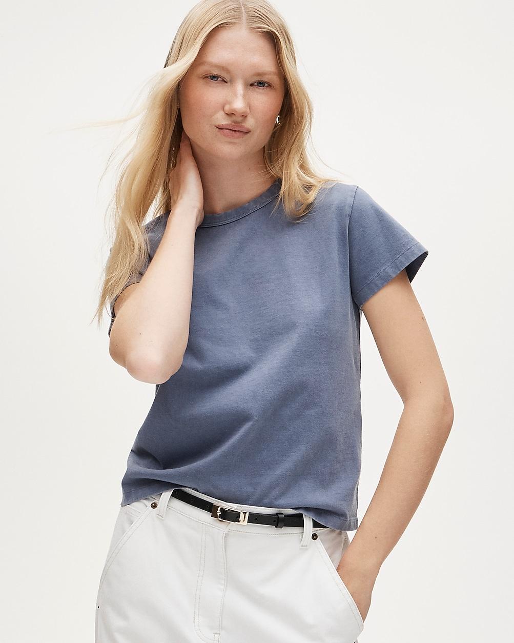 Boyfriend jersey classic-fit T-shirt by J.CREW