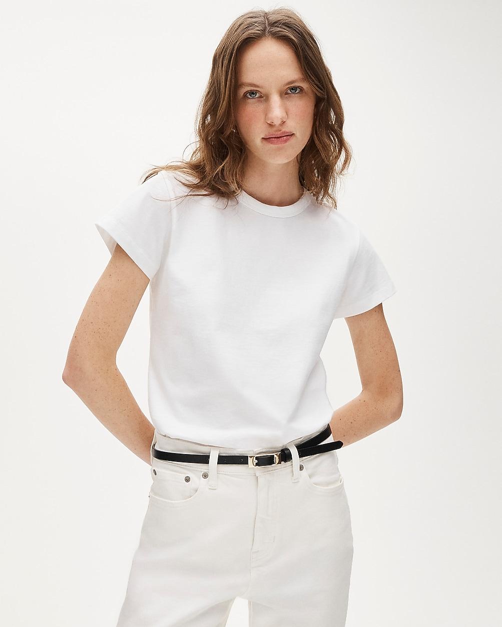 Boyfriend jersey classic-fit T-shirt by J.CREW