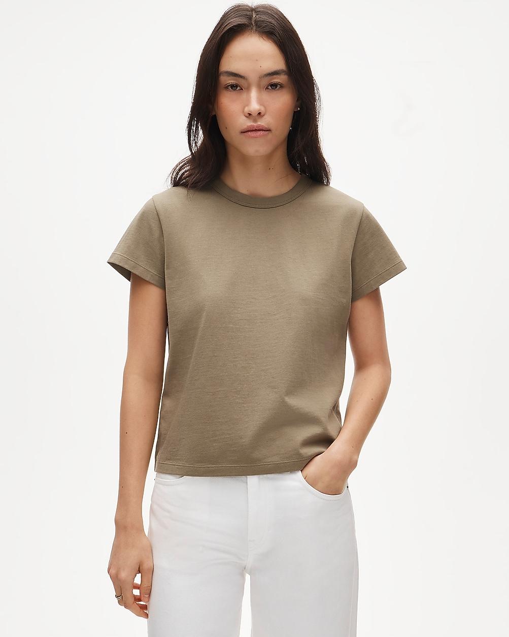 Boyfriend jersey classic-fit T-shirt by J.CREW