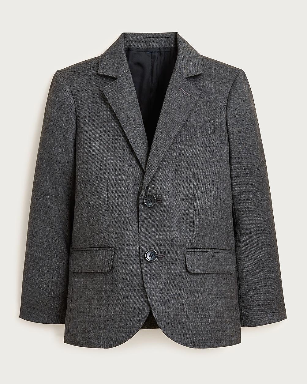 Boys' Ludlow suit jacket in stretch worsted wool blend by J.CREW