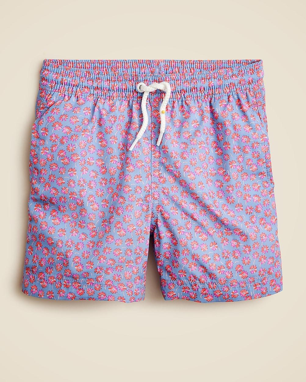 Boys' printed swim trunk by J.CREW