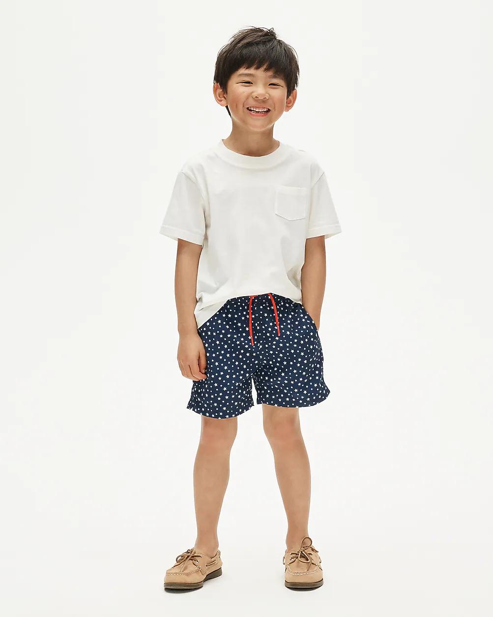 Boys' printed swim trunk by J.CREW