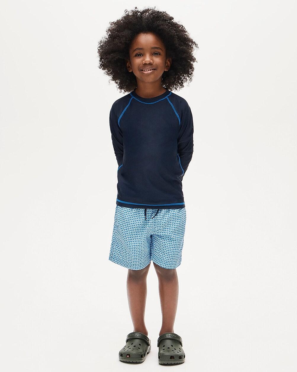Boys' printed swim trunk by J.CREW
