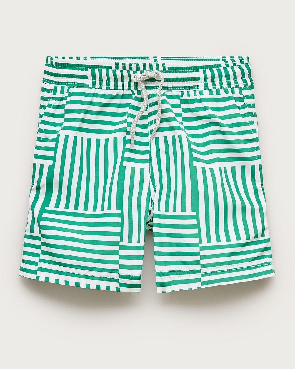 Boys' printed swim trunk by J.CREW