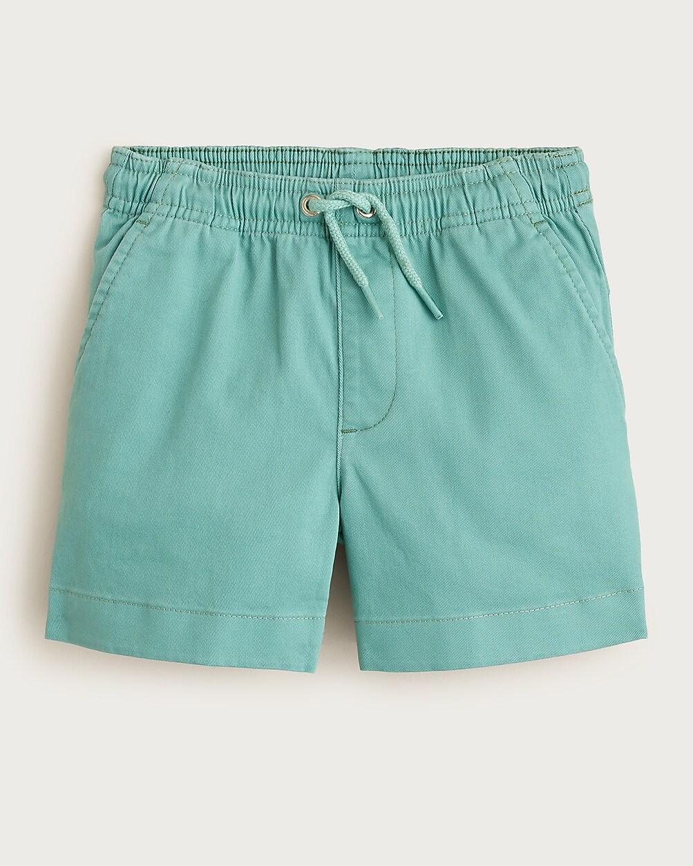 Boys' pull-on short in stretch chino by J.CREW
