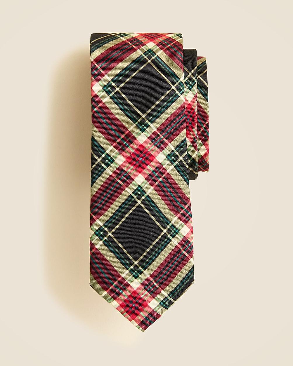 Boys' silk tie in Stewart tartan by J.CREW Boys' silk tie in Stewart tartan by J.CREW