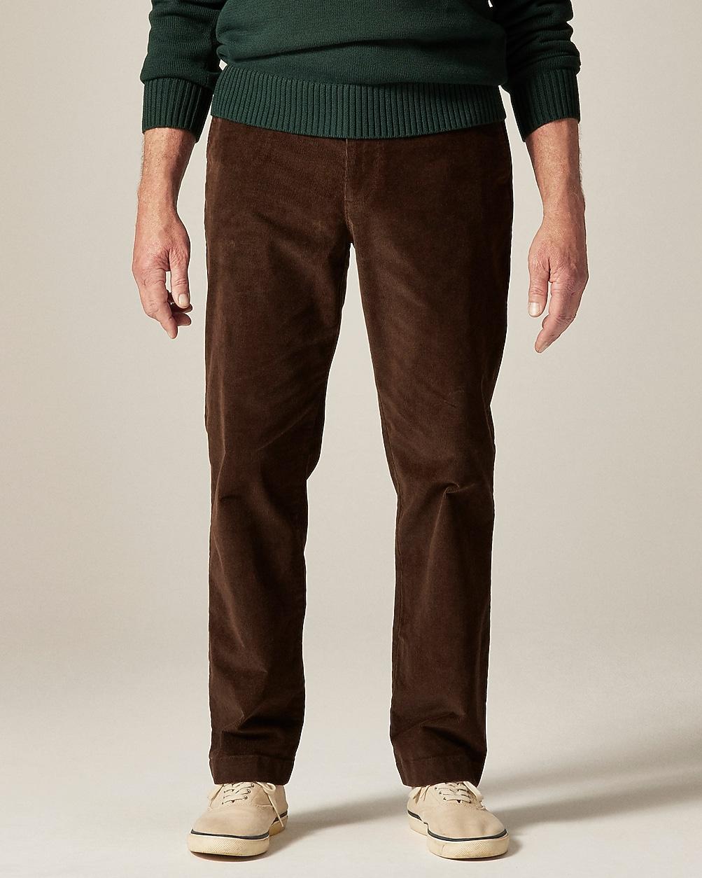 Broken-in Straight pant in stretch corduroy by J.CREW