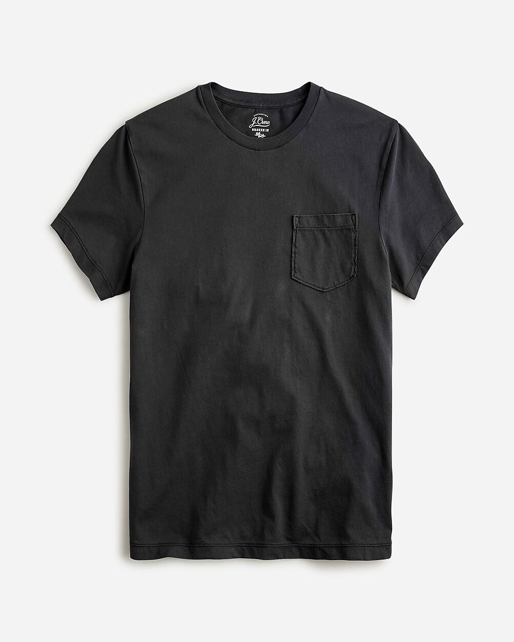 Broken-in short-sleeve pocket T-shirt by J.CREW