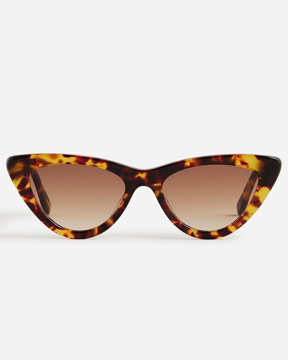 Bungalow cat-eye sunglasses by J.CREW