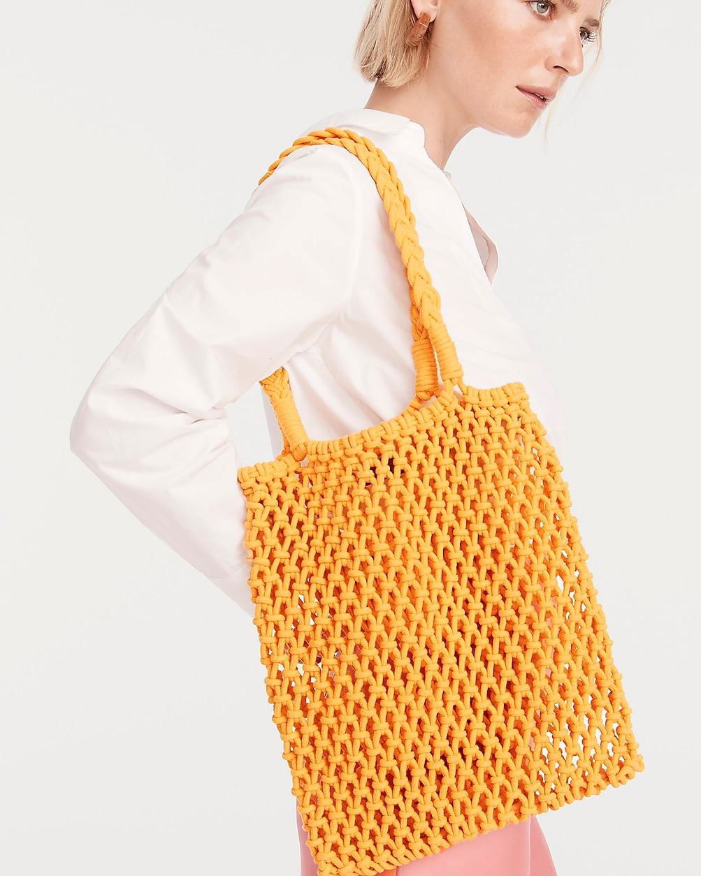 Cadiz hand-knotted rope tote by J.CREW