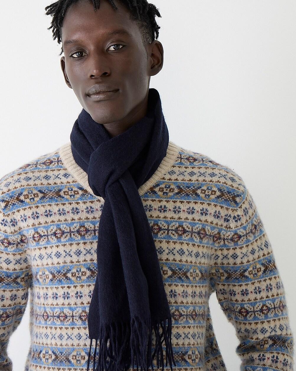Cashmere-blend scarf by J.CREW