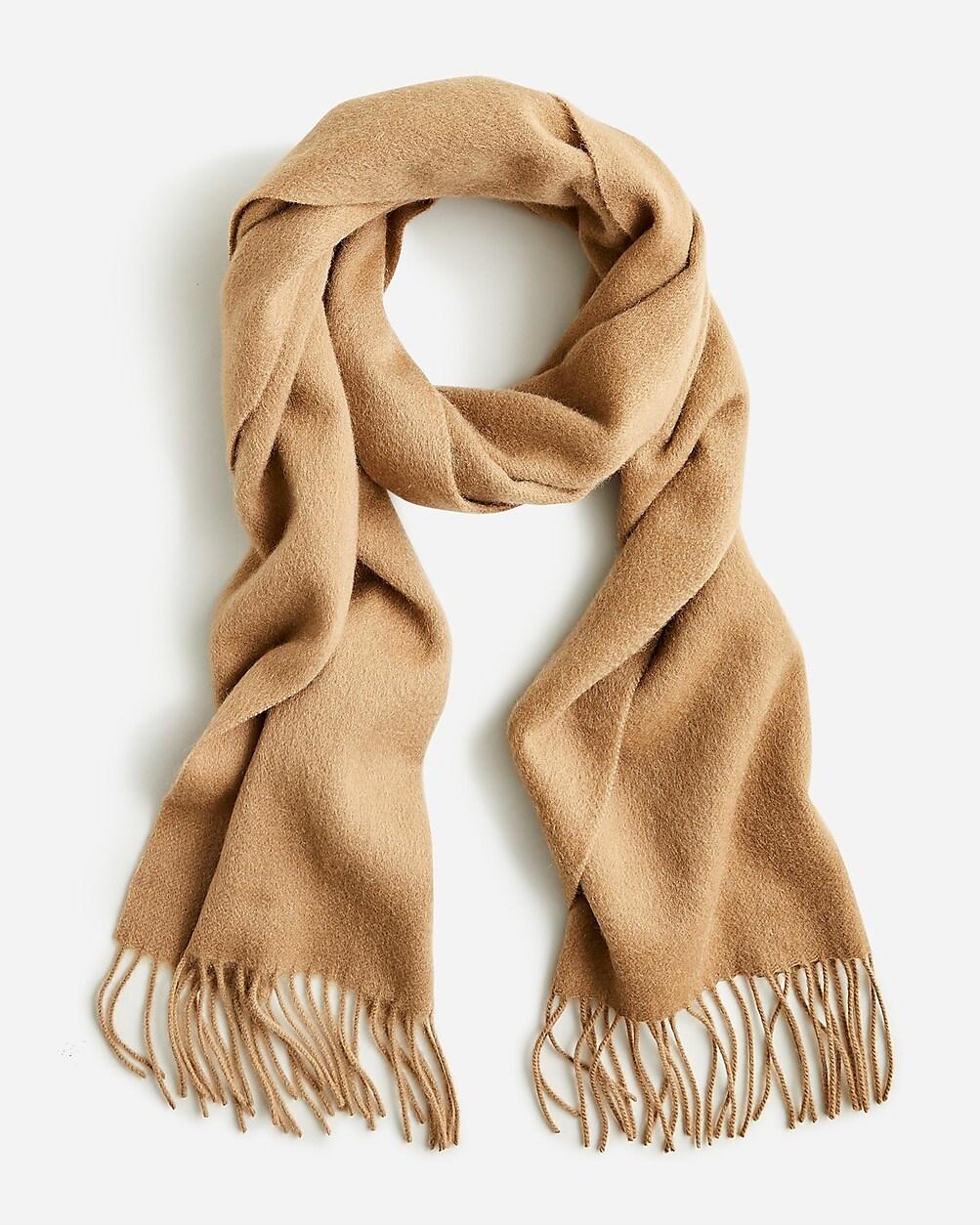 Cashmere-blend scarf by J.CREW