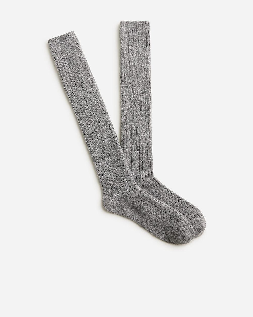 Cashmere-blend trouser socks by J.CREW