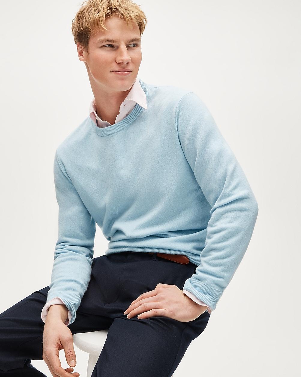 Cashmere crewneck sweater by J.CREW