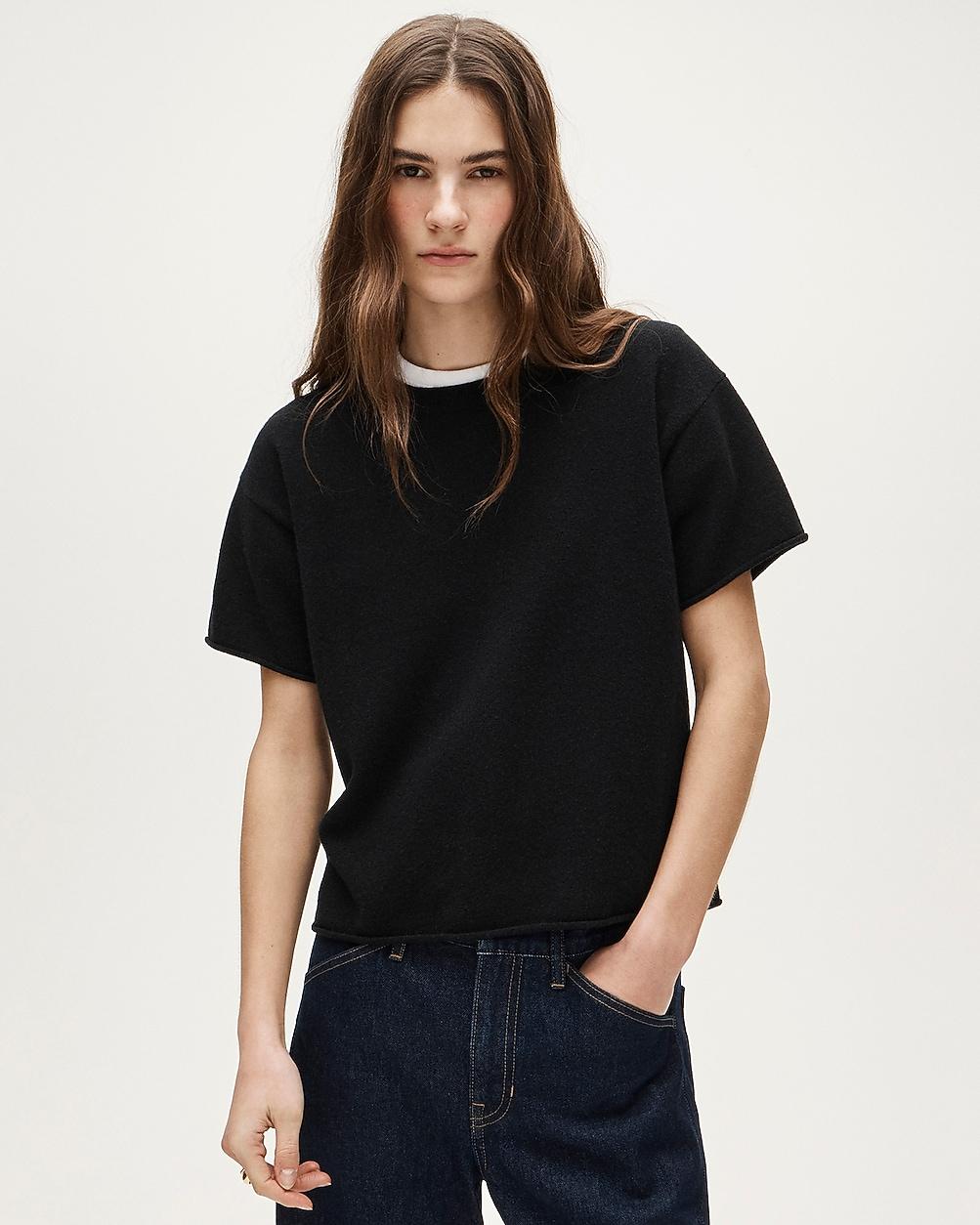 Cashmere relaxed T-shirt by J.CREW