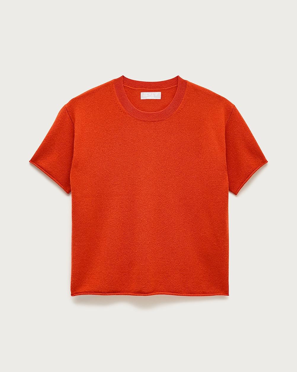 Cashmere relaxed T-shirt by J.CREW