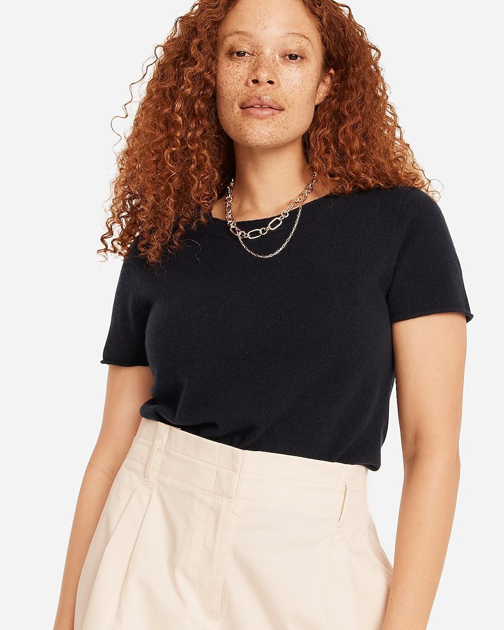 Cashmere relaxed T-shirt by J.CREW