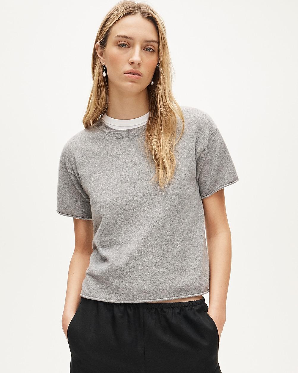 Cashmere relaxed T-shirt by J.CREW