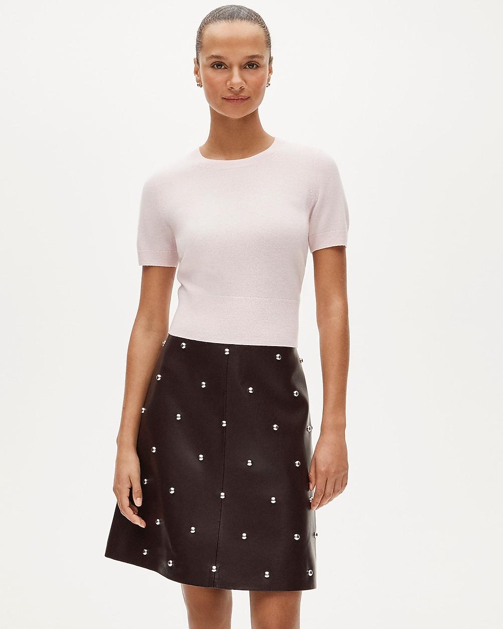 Cashmere shrunken T-shirt by J.CREW