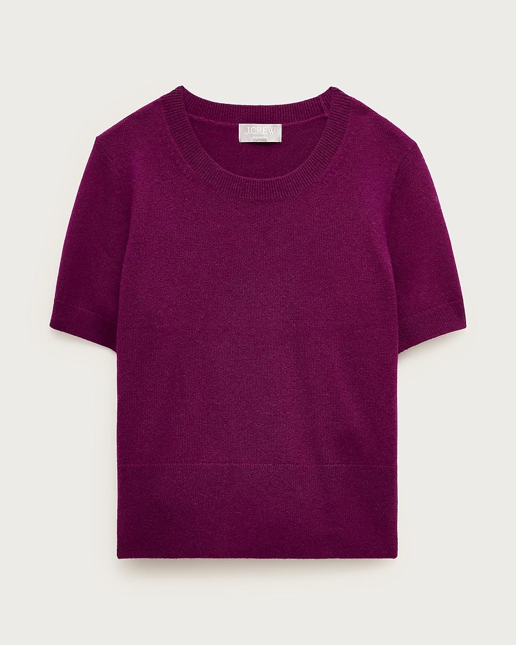 Cashmere shrunken T-shirt by J.CREW