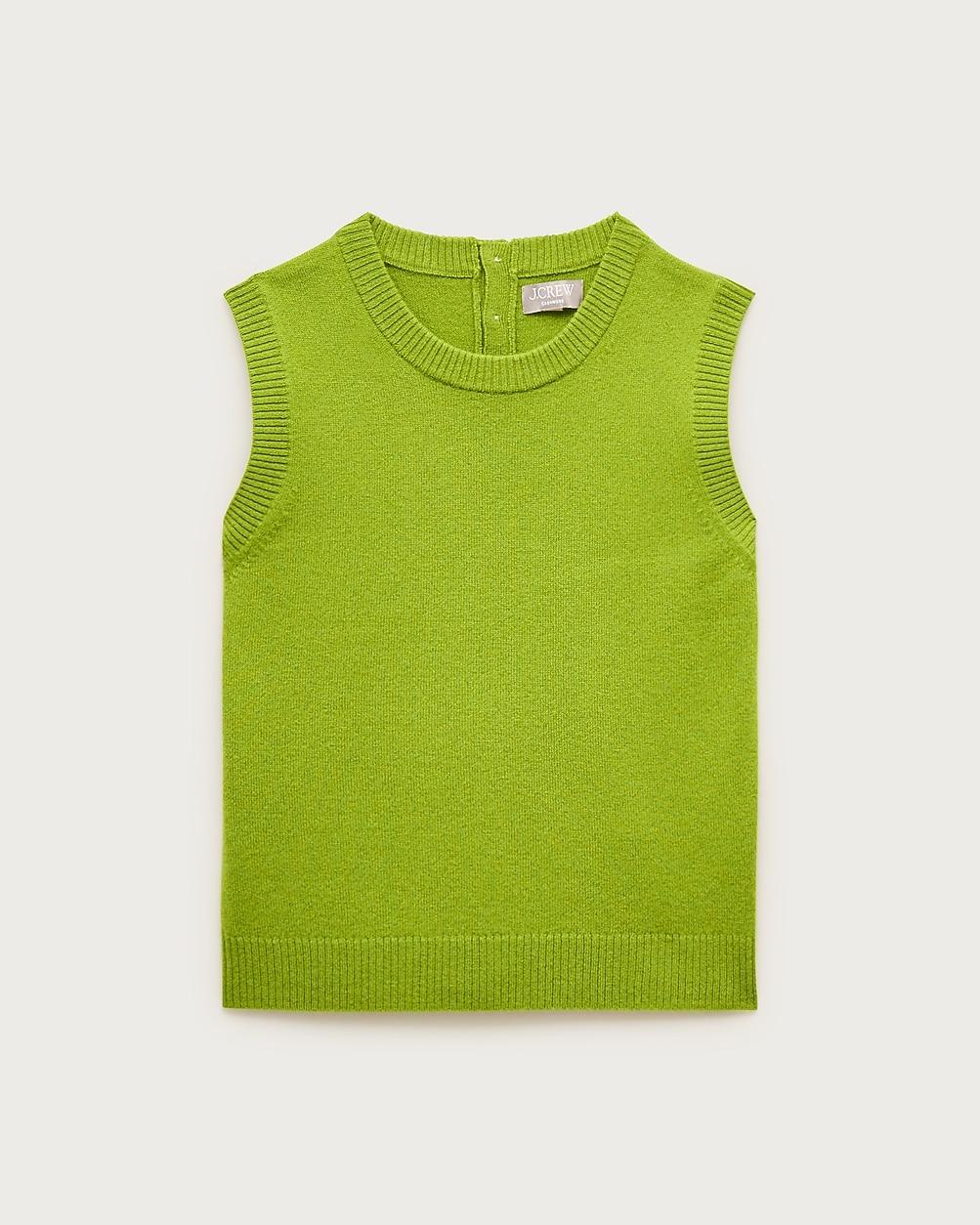 Cashmere sweater shell by J.CREW