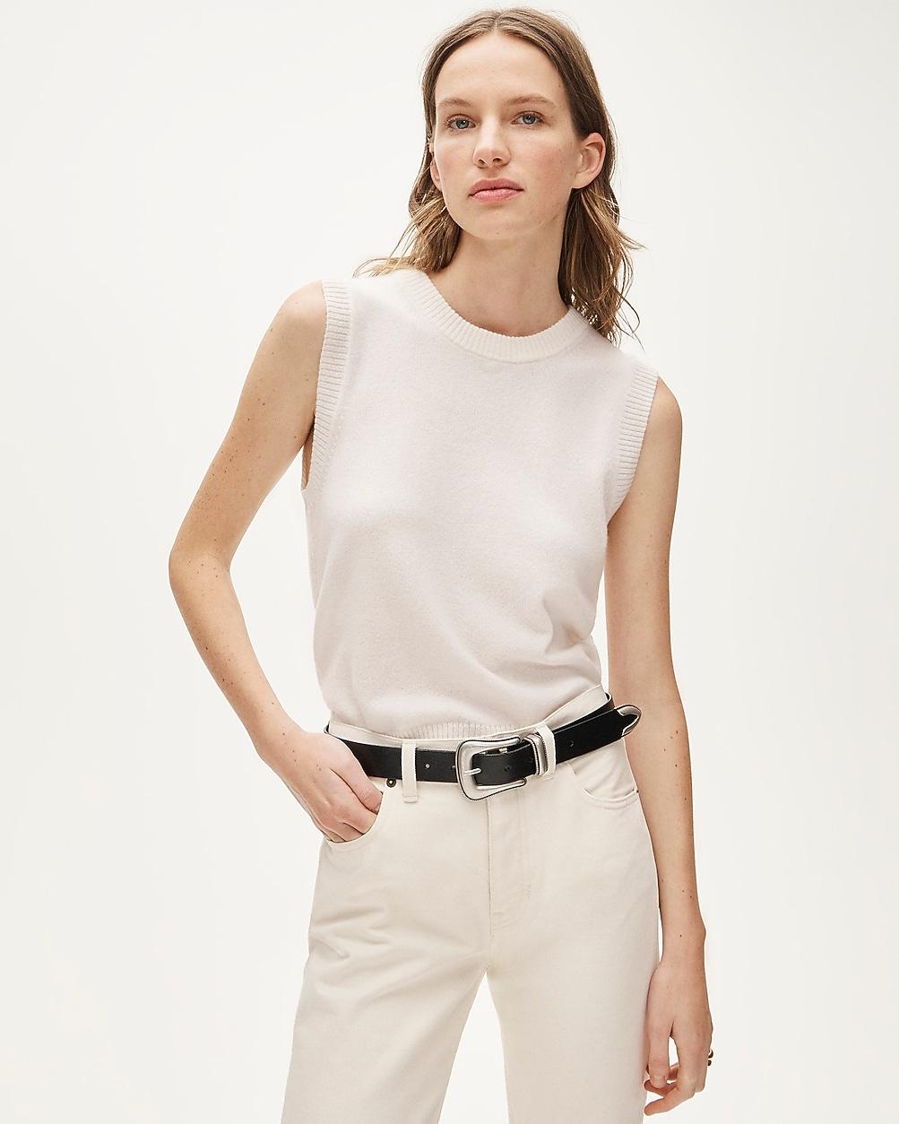 Cashmere sweater shell by J.CREW