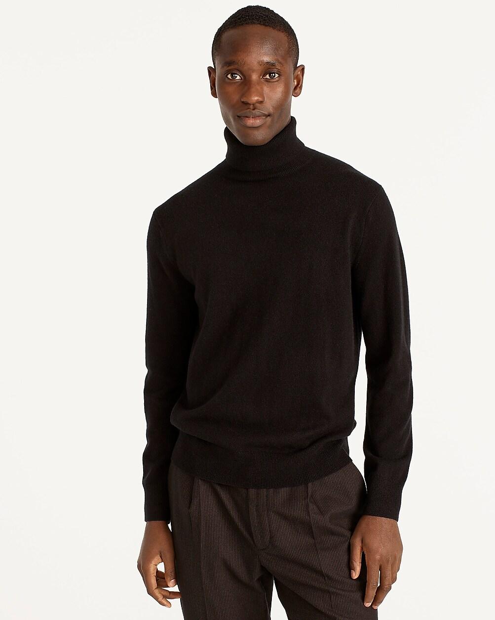 Cashmere turtleneck sweater by J.CREW