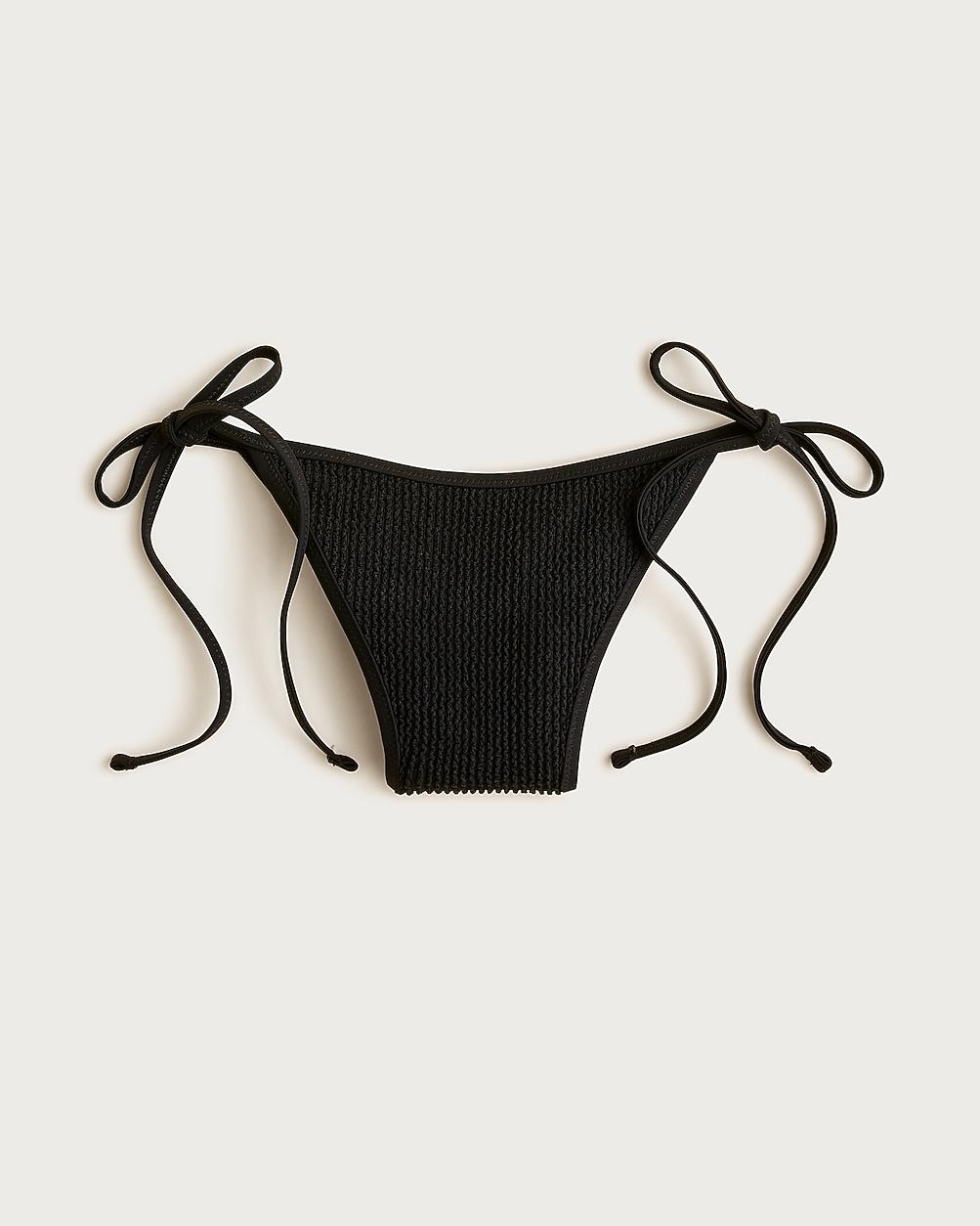 Cheeky scrunchie string bikini bottom by J.CREW