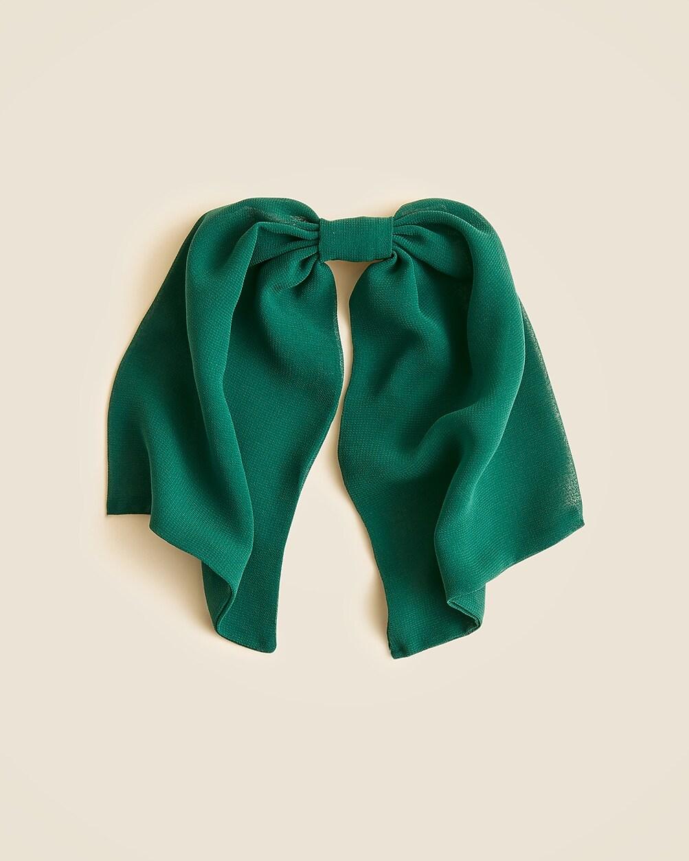 Chiffon bow clip by J.CREW