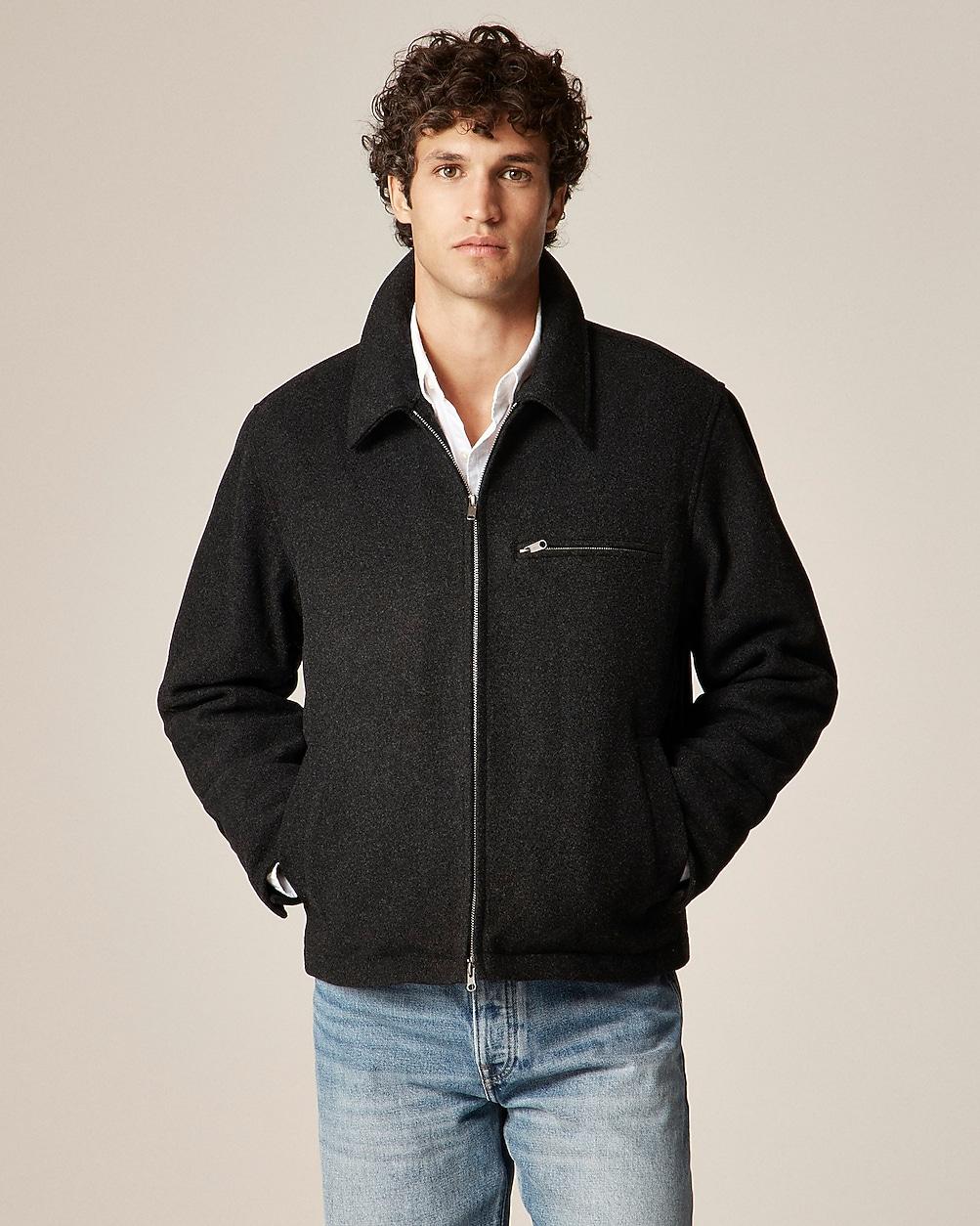 City jacket in wool blend by J.CREW